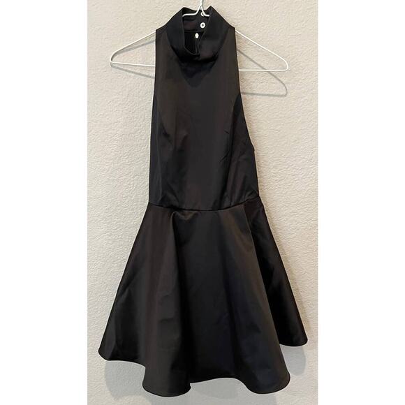 ROTATE BIRGER CHRISTENSEN Black Mini Cora Dress (US/2) - Picture 7 of 16